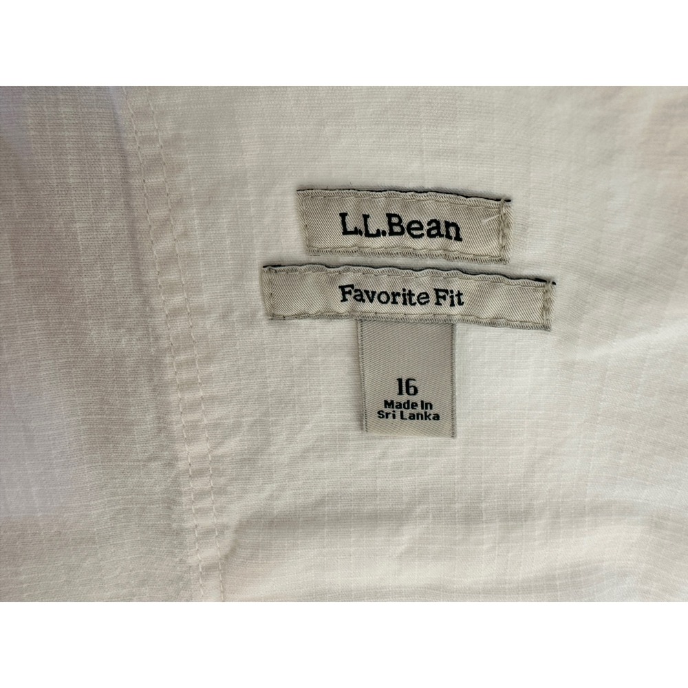 L.L.Bean Comfort Shorts Lot Walking Relaxed Fit Size 16 - Picture 3 of 6